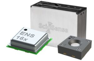 ScioSense environmental sensors identify air quality and particulate matters indoors and outdoors.