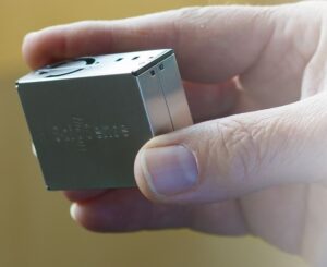 Close-up of the APC1 Air Quality Combo Sensor for Air Purification, Ventilation and Home & Building Automation